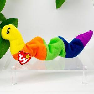 Ty Beanie Baby Inch The Inchworm !